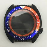 45MM Black Turtle case 6105 large abalone for NH35A/NH36A movement  28.5MM dial Sapphire 20ATM
