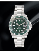 Quartz Diver Submariner 41mm Miyota 2115 Movt Sapphire Ceramics Stainless Steel 50M Waterproof