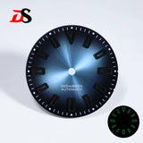 Premium Watch Dial Sunburst No date window 28.5mm hollow marker 60C luminous modification for NH35 / Miyota T9015/ ETA2824 PT5000