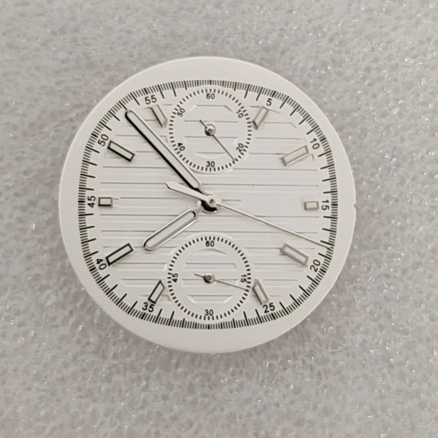 41mm Quartz Nautilus Watch Case set Sterile stainless steel sapphire glass for vk61 movement 3ATM