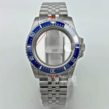 Modified Submariner Case 36mm/38mm GMT Case ceramic bezel sapphire glass for NH35 34 36 38 Etc movement