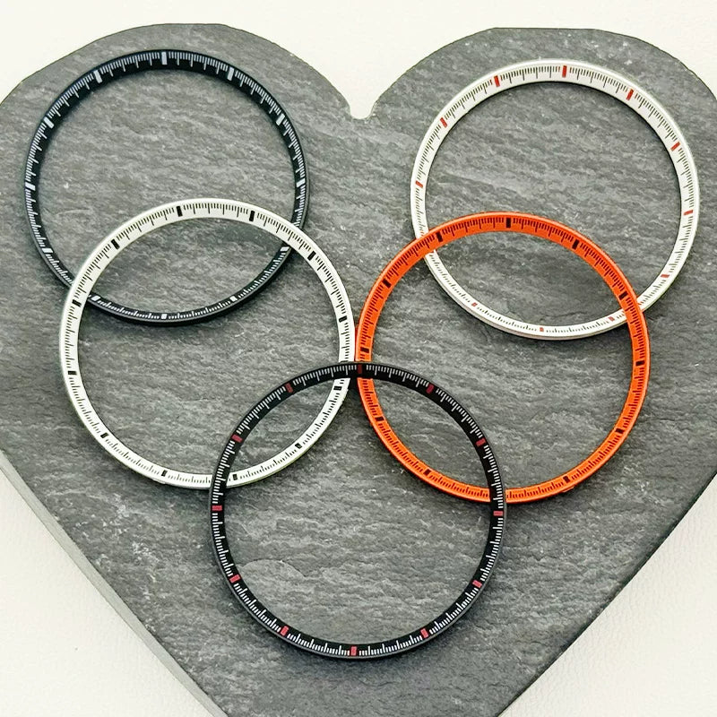 30.3Mm case inner shadow ring chapter ring suitable for SKX007 case modification accessories NH35 case plastic inner shadow