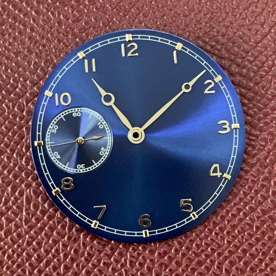 ETA 6497 dials with hands Customizable 37mm dial suitable for ET6497 ST3600 movement