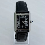 27mm Women's Watch Roman square dial green luminous VJ24 Quartz movement 3ATM Lady
