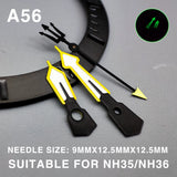 Modified watch hands luminous watch accessories suitable for NH35/36/34 38 4R movements