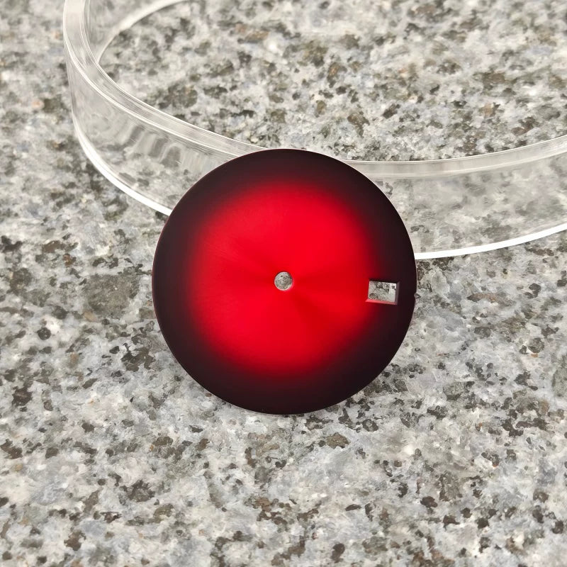 Total Blank Dial Colors Gradient Total Sterile Dial Musou DIY watch assembly accessories for NH35 NH36 NH38 etc diameter 28.5mm