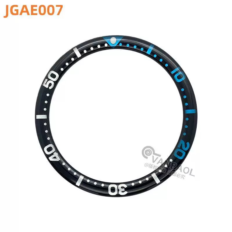Resin Bezel for Skx007 Watch accessories 39mmx32.2mm
