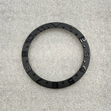 GMT Bezel Insert aluminum bezel 38mm x 30.6mm for GMT MASTER etc case pepsi