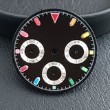 29Mm VK63 Dial luminous suitable for multi-function quartz movement Chronograph and supports customized logo.