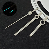 Miyota 8285 Watch hands 8215 hands no lume/ blue luminous 7mmx11.4x12mm for 29MM Dial