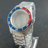 40.5mm 62mas Watch Case Domed Sapphire NH35 NH36 NH34 38 etc 10ATM for 28.5mm Dial