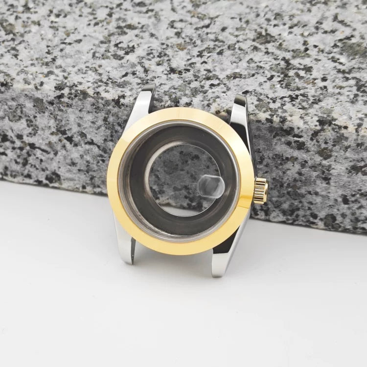 Lady Watch Case NH05 31mm aperture log modified Explorer stainless steel case black gold silver women
