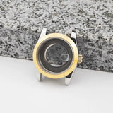 Lady Watch Case NH05 31mm aperture log modified Explorer stainless steel case black gold silver women