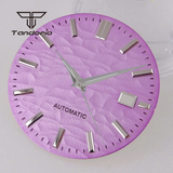 33.5MM gs Cocktail watch dial silver hand set NH35 NH36 nh38 pilot modification accessories