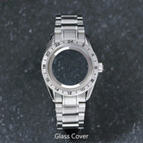 Premium GS GMT Mod Case 38MM High Quality Sapphire NH35/NH34 Stainless Steel Watch Waterproof