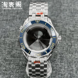 41Mm Seamaster 300 case for NH35/36 ETA2824 PT5000 Miyota 8215 Solid Back 10ATM Sapphire