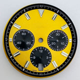 42mm Avenger Watch Case Yellow Wolf for VK63 chronograph high quality luminous beads Sapphire 3 ATM