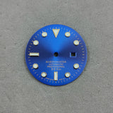 Lady Submariner Dial 24.5mm Sunburst green luminous light for installing NH05 modified watch accessories