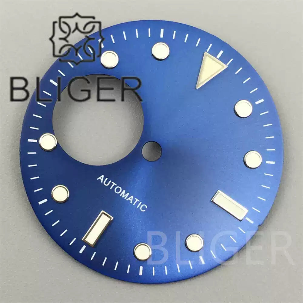 New green luminous NH38 dial 29mm for NH38 automatic movement watch accessories