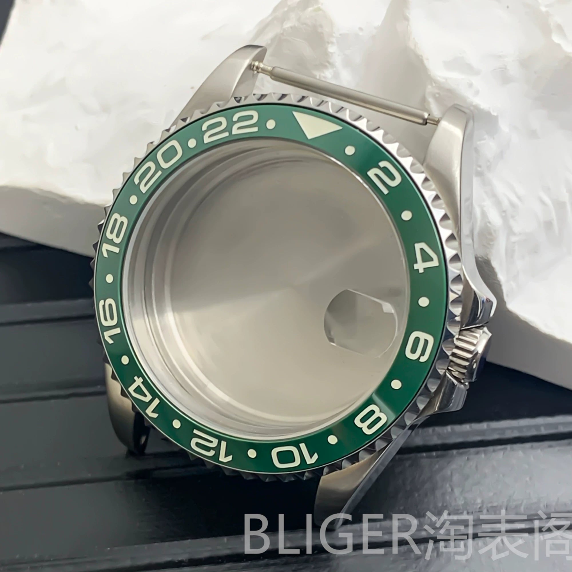 36mm 38mm Submariner Case GMT Bezel NH34 35 36 ETA2824  PT5000 Sapphire 10bar