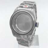 41mm Black Bay Watch case for NH35 36 ETA2824 PT5000 movement,Domed sapphire 10ATM