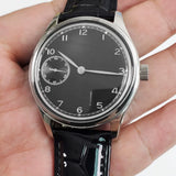 Men's Manual Winding Watch 42mm ST3600 Movement 3ATM Sapphire Rail Dial