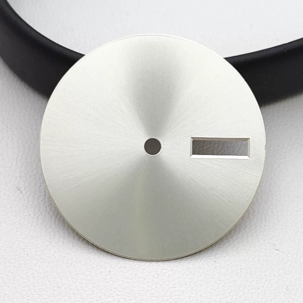 Total Blank Dial Full steril for custom 28.5mm for NH35/NH36 Movement no date window no lume