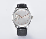 Men's Manual Winding Watch 42mm ST3600 Movement 3ATM Sapphire Rail Dial