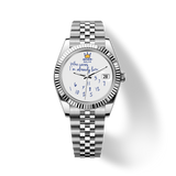 36MM / 39MM Datejust Watch Who Cares Im Already Late with Relax Crown TMI NH35 Automatic Sapphire 10ATM