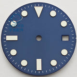 28.5MM Matte Dial dial luminous NH35 NH34 ETA2824 Miyota8215 ST2130 sub style