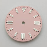 28.5mm semi-matte double-nail candy-colored dial universal Japanese NH35/ Miyota 8215 movement