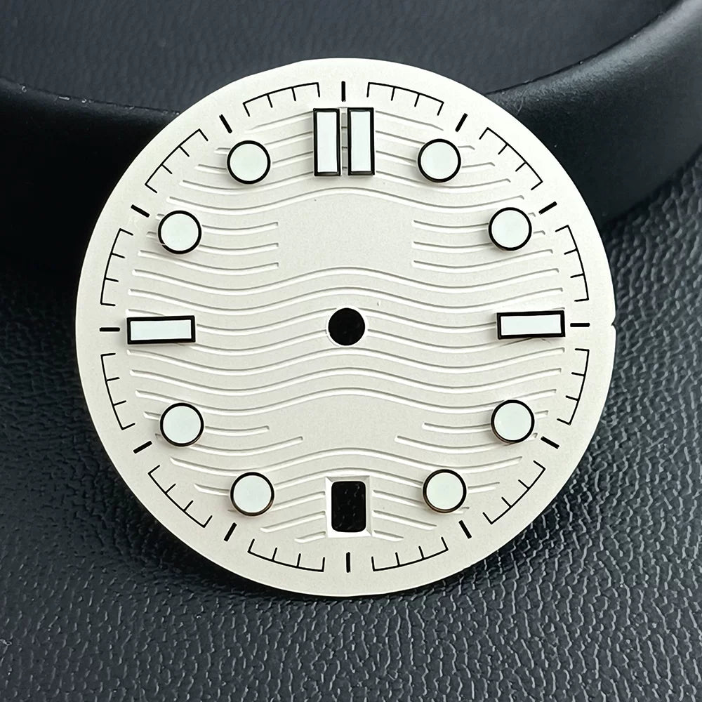 31.8mm Seamaster 300 Green luminous dial fits NH35/NH36 movements custom logos