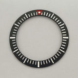 Samurai Bezel Insert digital striped aluminum Prospex Compass outer diameter 40mm inner diameter 31.5mm thickness 1.4mm
