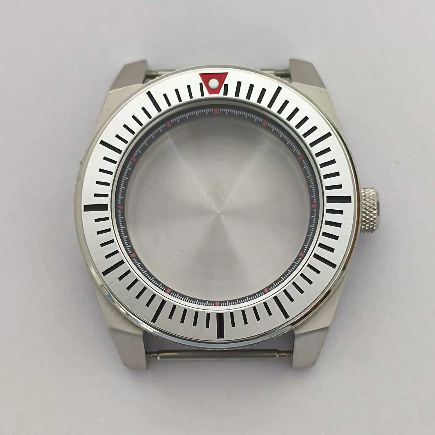 Samurai Watch Case compass bezel Prospex 316L stainless steel 43mm aluminum ring Sapphire glass NH35/NH36 NH38 34 movement