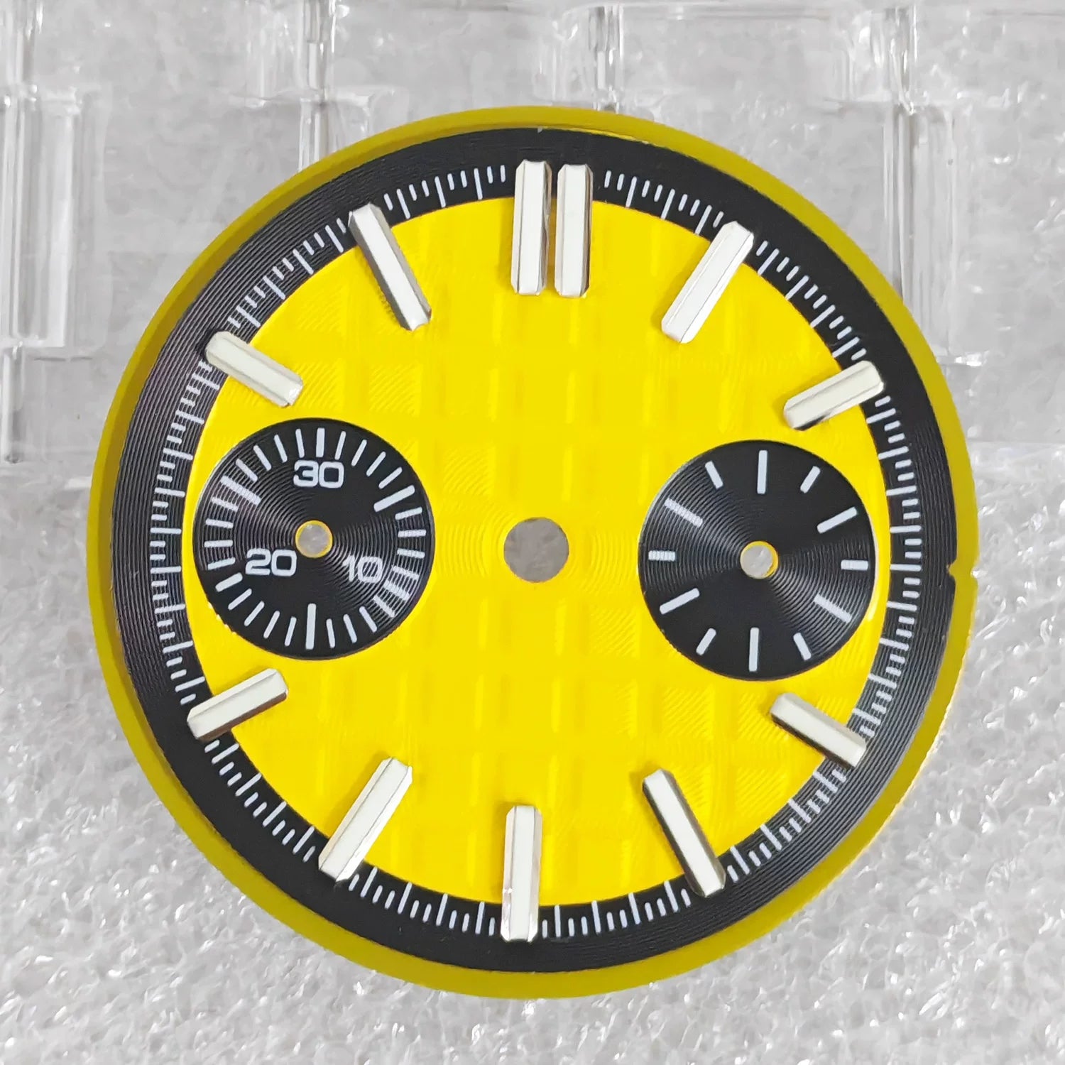 30MM VK64 Dial 2 Eyes luminous dial Green Yellow Orange Black Blue White