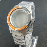 40.5mm 62mas Watch Case Domed Sapphire NH35 NH36 NH34 38 etc 10ATM for 28.5mm Dial