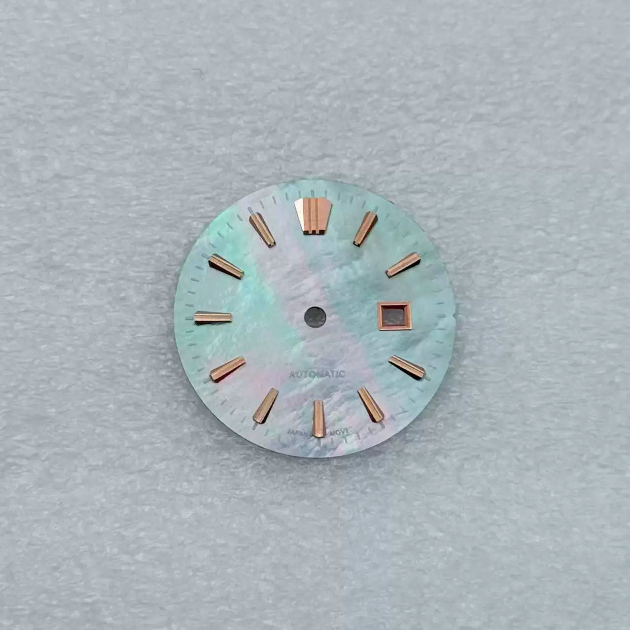 24.5mm GS Style Dial for NH05 Movement Mother of Pearl Dial MOP No Lume Silver GOLD Rose Gold markers