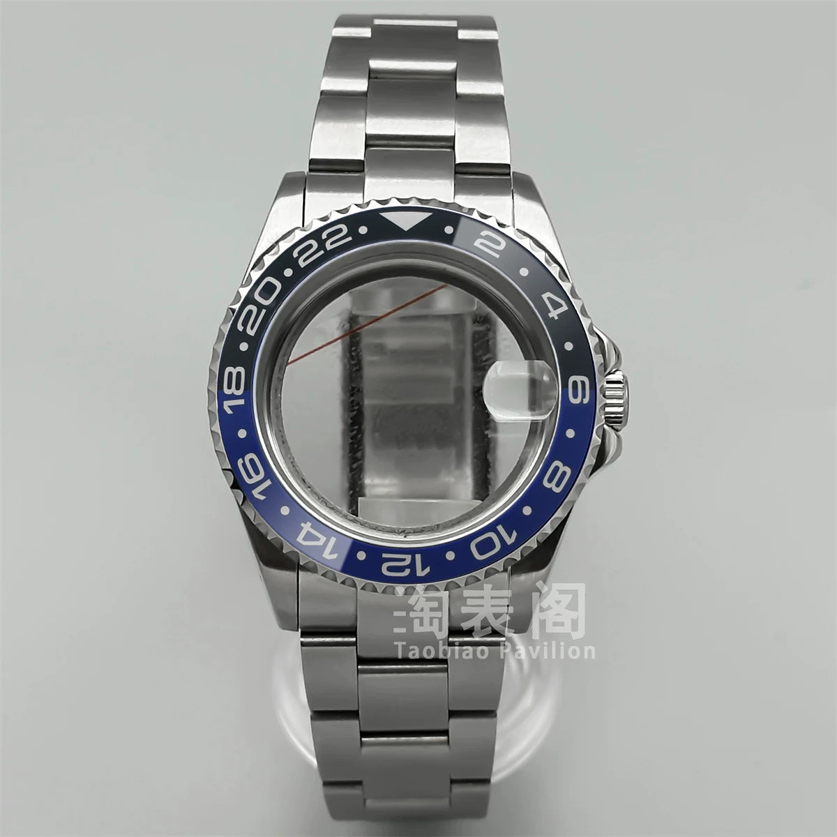 Modified Submariner Case 36mm/38mm GMT Case ceramic bezel sapphire glass for NH35 34 36 38 Etc movement