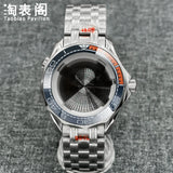 41Mm Seamaster 300 case for NH35/36 ETA2824 PT5000 Miyota 8215 Solid Back 10ATM Sapphire