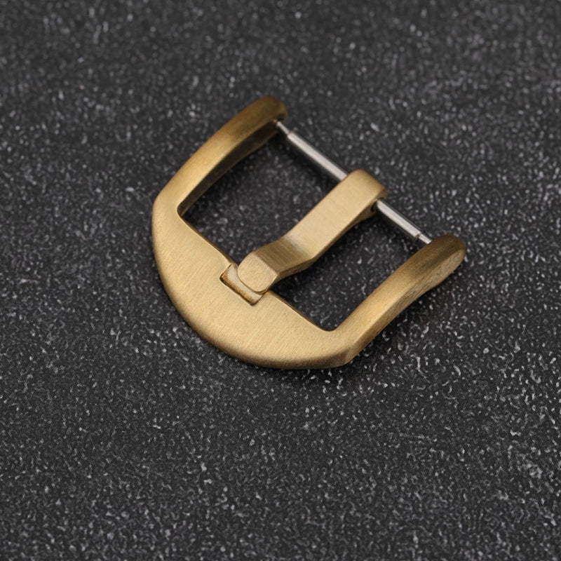 Solid Bronze Buckle 18 20 22 24 26MM Suitable for Pure Copper Manual Oxidable Pure Copper Metal Buckle