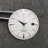 40Mm cocktail watch case 316 stainless steel bubble mirror for NH35/36/NH4R/NH38 movements pilot case glass back