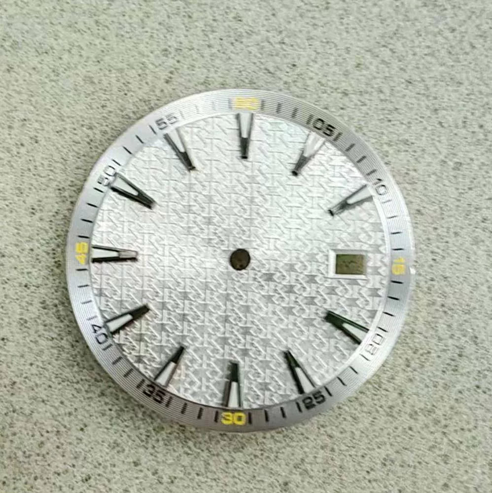 33.5MM dial green luminous strip nail  for NH35/364R/7S movement