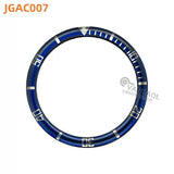 38MM x31.5mm Skx007 Bezel Watch accessories, resin B.C style digital indicator ring, suitable for 007 outer ring baffle