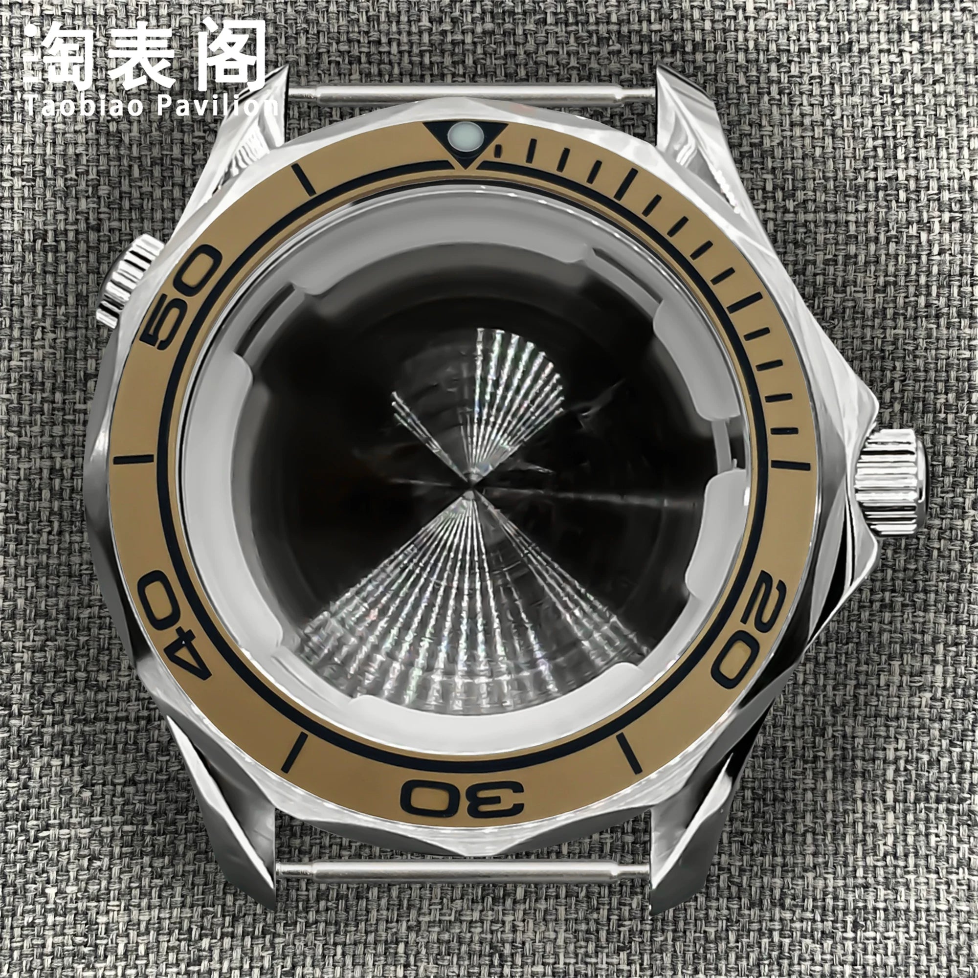 41Mm Seamaster 300 case for NH35/36 ETA2824 PT5000 Miyota 8215 Solid Back 10ATM Sapphire