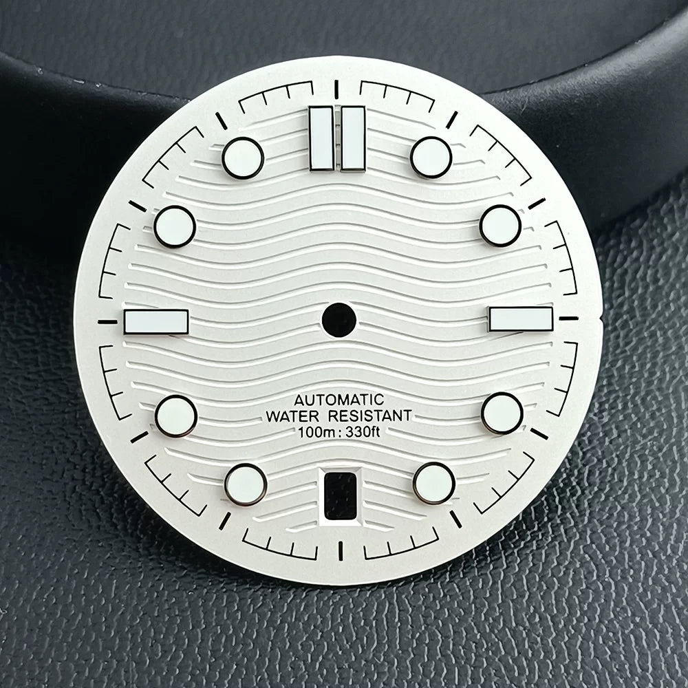31.8mm Seamaster 300 Green luminous dial fits NH35/NH36 movements custom logos