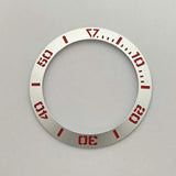 Samurai Bezel Insert digital striped aluminum Prospex Compass outer diameter 40mm inner diameter 31.5mm thickness 1.4mm