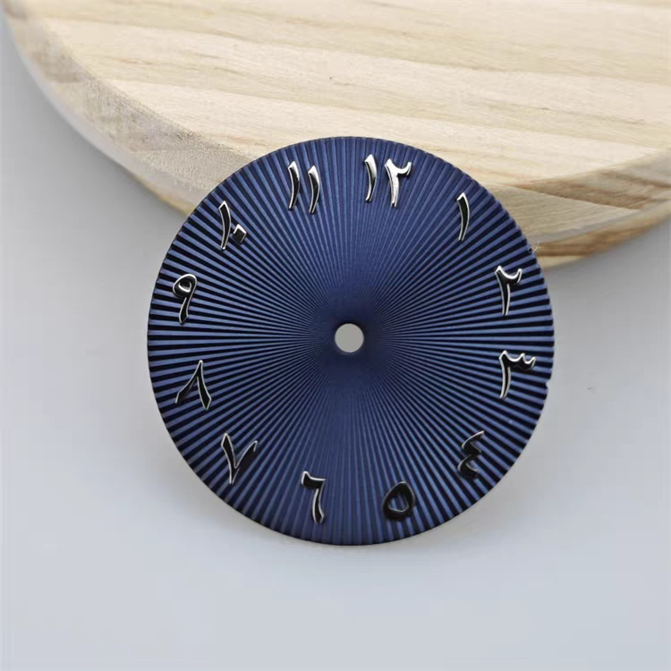 NH35 Dial Middle East Dial Radius Texture DIY Modified Mechanical Watch Accessories Size 28.5mm