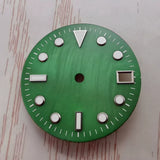 28.5MM MOP Dial  Luminous  Fits Seiko Seiko NH35 NH36 Automatic Mother of Pearl Dial Submariner style