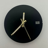 Musou Dial Modified total blank dial black with hand diameter 28.5MM fits NH35 NH36 NH38 mechanical movement no lume dial