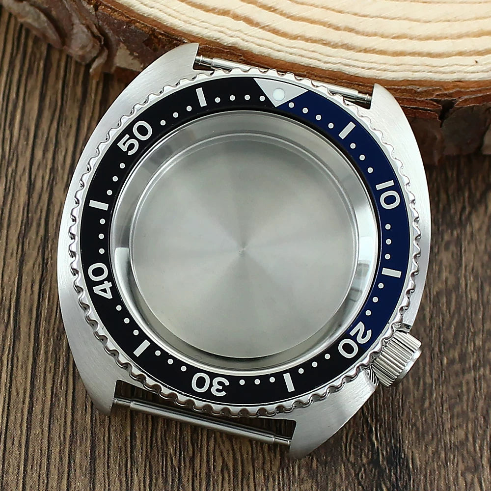 Miyota 9015 watch case 45MM modified turtle watch case Sapphire 20ATM Captain Willard Box